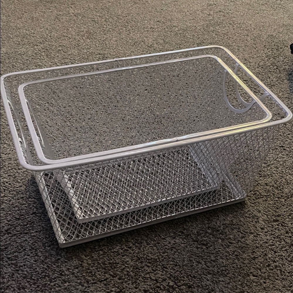Clear Mesh Storage Basket